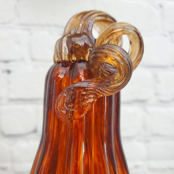 Handblown Glass Gourd - Picture 2 of 4